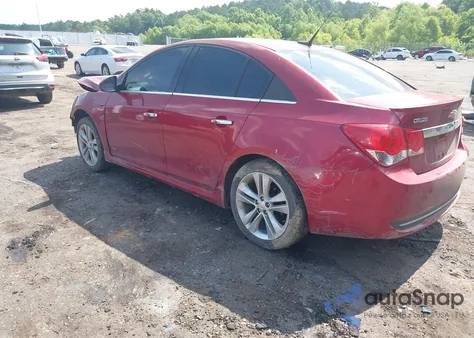 2014 Chevrolet Cruze Ltz из США, поврежденный, VIN 1G1PG5SB4E7379243